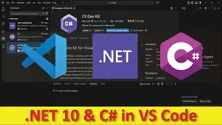 Начало работы с .NET 10 в Visual Studio Code (vscode) | IAmUmair