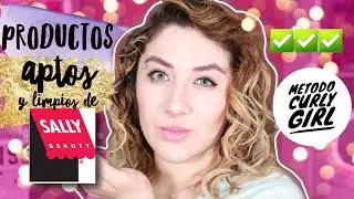 PRODUCTOS APTOS Y LIMPIOS DE SALLY BEAUTY  / M&Eacute;TODO  CURLY GIRL / CABELLO ONDULADO