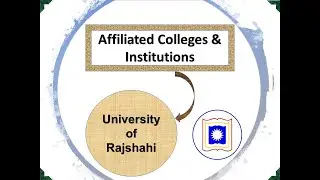 List of Affiliated Colleges & Institutions Under University of Rajshahi (RU)