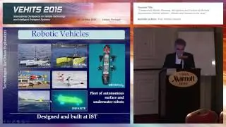 "Cooperative Motion Planning, Navigation, and Control of Multiple ..." Prof. António Pascoal