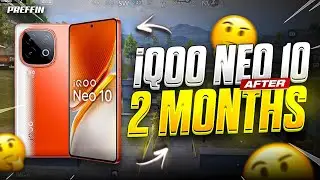 iQOO Neo 10 after 2 Months🔥60 FPS Stuck Problem?😭Iqoo Neo 10 Bgmi Test