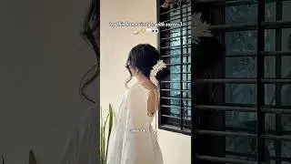 try this bun hairstyle with saree 🤍👀credit goes to owner &hearts;️