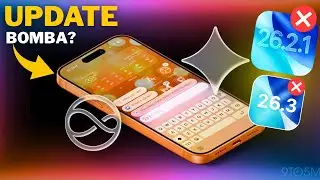 iOS 26.2.1 & iOS 26.3 - ATUALIZA&Ccedil;&Atilde;O PERIGOSA? 🔥