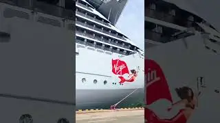 Cruise Ship in Sri Lanka 🇱🇰 #srilanka #travel #cruise #virginvoyages #luxury