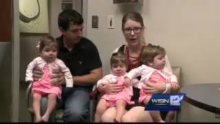 Identical triplets turning 1