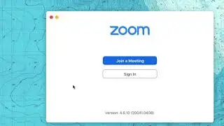 Zoom Name Change - Mac