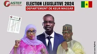 Ousmane Sonko &agrave; Keur Massar avec les honorables Moukhamed Souare et Ramatoulaye Ndom.