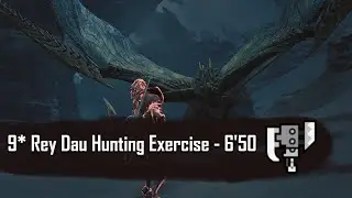 Tempered 9 Star Rey Dau  - 6'50  - MHWilds Casual Freestyle Hunt