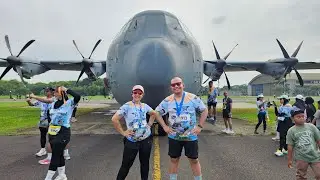 Air Force Run 2025, first 10K for my wife, she finished strong