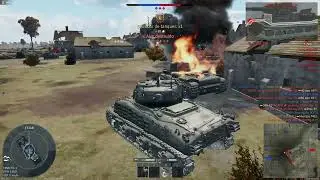 War Thunder  gameplay 5.0 tanques pesados