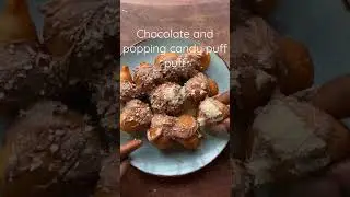 Chocolate and popping candy puff puff #puffpuffrecipe #puffpuff #afrolems