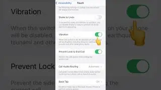 Turn On/Off Vibration on iPhone 📳 Enable/Disable Vibrate in iPhone | iPhone Vibrate Settings 2023