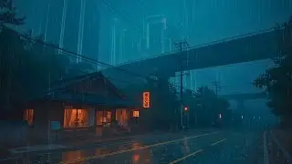 Rainy Night in Japan 🌧️ Lofi Beats to Relax & Unwind