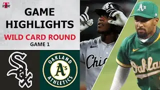 Chicago White Sox vs. Oakland Athletics Game 1 Highlights | Wild Card Round (2020)