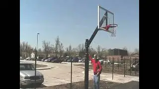 First Team Legend Jr. Fixed Height Basketball Goal