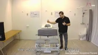 M2 400 kg Wide El-Tip Shower/Commode Chair | Heavy-Duty Comfort & Support