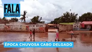 Inundações comprometem aulas na Escola Básica de Muxara em Pemba @PortalFM24
