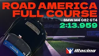 iRacing | BMW M4 G82 GT4 -  Road America Full Course - FTSCC Week 11 | Hotlap