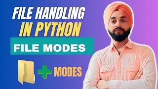 lesson24|File handling in python|modes of file|#coding #pythonprogramming #filehandling