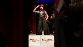 Disco Noir - fashion show by Nominal London #fashion #fashionshow