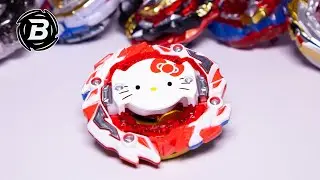 Takara Tomy Hello Kitty Beyblade Destroys the Competition | ASMR | Blade Stadium