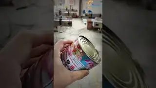 #Automatic food #tin can #seamer machine, #Tin #can #seaming machine, #Round can #closing #machine