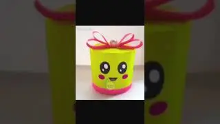 DIY Gift Box / How to make Gift Box ? Easy Paper Crafts Idea / DIY gift box /gift box  #shorts