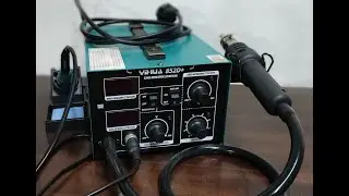Паяльная станция 2в1 yihua 852d+