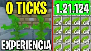 ⭐ Seaweed and Bone Dough Farm at 0 Ticks Minecraft Bedrock 1.21 ⭐