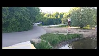 Серебряный бор. Река Москва. Строгинский залив.