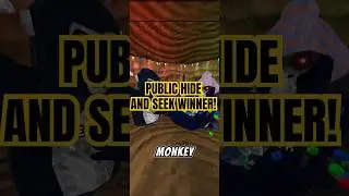 @GTMonkeyVR-w4g Public hide and seek winner! #gorillatag #shorts #vr #fypシ #viral #blowup
