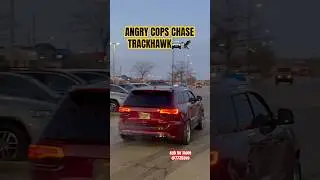 ANGRY POLICE CHASE JEEP TRACKHAWK🚔🦅