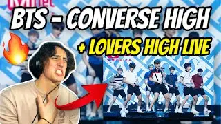 South African Reacts To BTS (방탄소년단) - Converse High + LOVERS HIGH PERFORMANCE !!!
