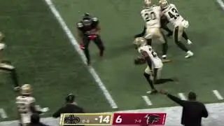 Paulson Adebo ONE HANDED Interception!! -Saints vs Falcons