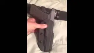 USPSA production holster Glock  34 35 tall sights