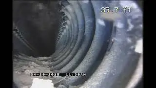 Gilbertson Job - Camera Inspection (1st Video) (Draintile Line)