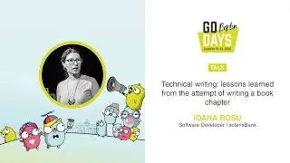 Technical writing: lessons learned from the attempt of writing a book chapter | Ioana Rosu