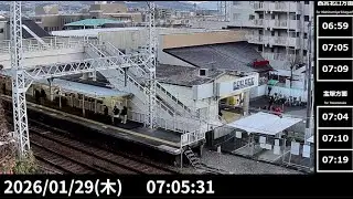 【鉄道ライブカメラ】阪急電車  阪急今津線 小林駅 Japan Train  Hankyu Imazu Line Obayashi Station　LIVE
