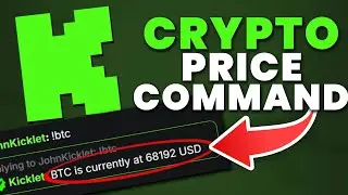 How to Set Up a Crypto Price Check Command on Kick &ndash; Easy Guide 2024