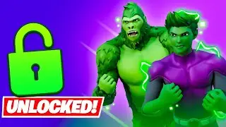 Unlocking *BEAST BOY* EARLY in Fortnite (Teen Titan Cup)