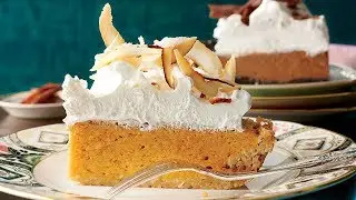 Coconut Pumpkin Chiffon Pie | Southern Living