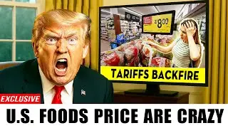 TRUMP'S TARIFFS BACKFIRE: 10 U.S. Cities In CRISIS as FOODS Skyrocketing in Price