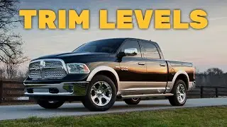 2013 RAM 1500 Trim Levels and Standard Features Explained