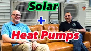 Solar Powered Heating and Cooling with Heat Pumps