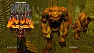 JUGAMOS Brutal Doom 64 Modo PESADILLA y está INCREÍBLE Nivel 1-2 Delta Touch Android 