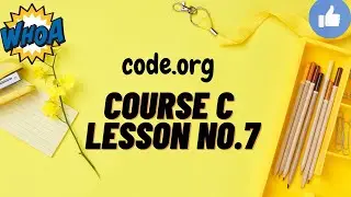Code.org Course C lesson no.7  ARTIST INTRO #code.org#coding #learncodinginhindi #virtual technology
