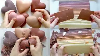 CHOCOLATE🍫 Soap Crushing Breaking Asmr😋| credit : @minicalorie9515 