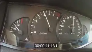Opel Omega 2.0 16v LPG 0-100km/h first time