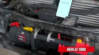 Тест скорости скоростной лебёдки 4REVO Fast Speed (JET) 10000