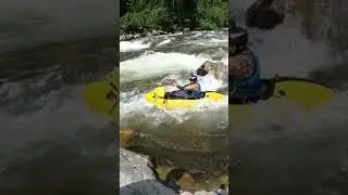 Siberia. Kazyr river #packraft #packrafting #siberia #whitewater